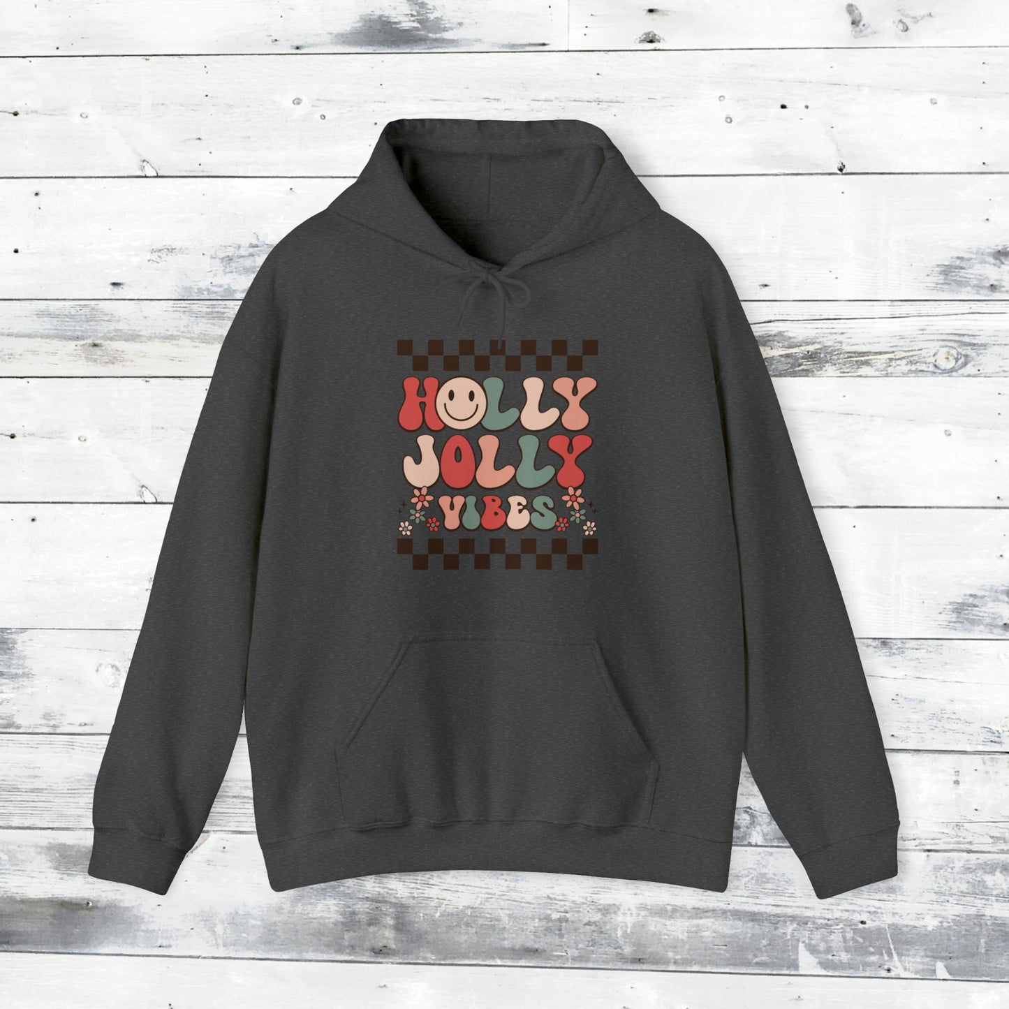 Holly Jolly Vibes Hoodie