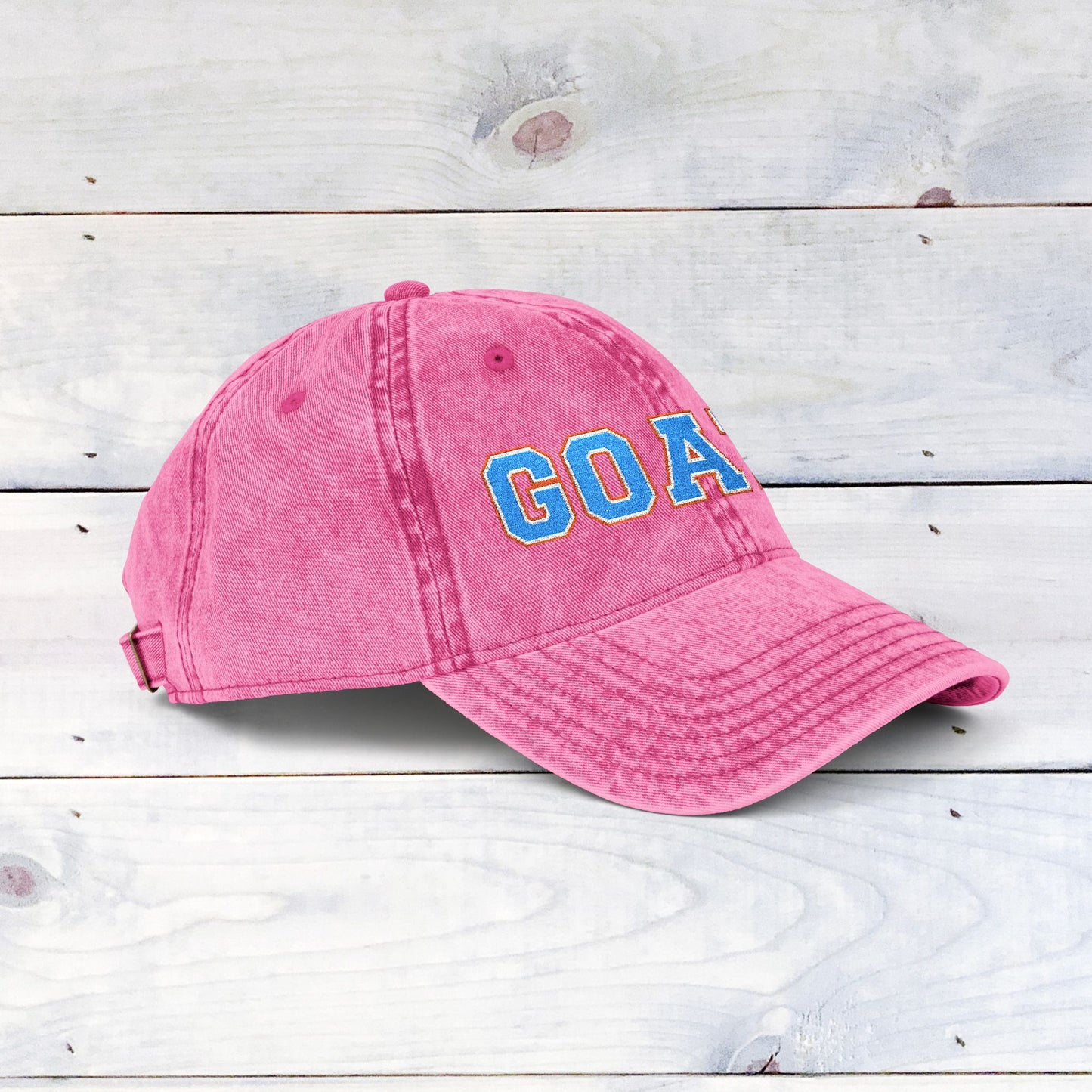 Vintage Embroidered Cap - Goats Custom