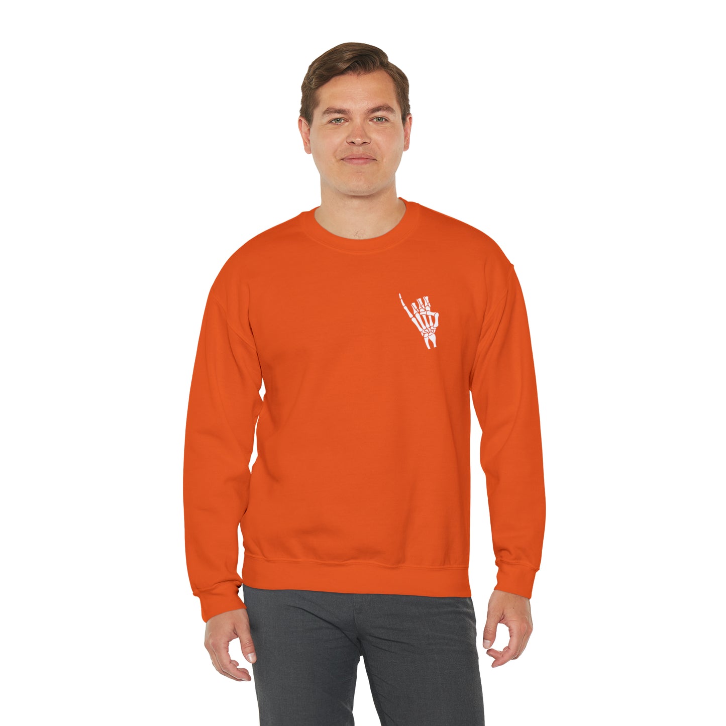 Skeleton Stingers Up - Jackets Back  Sweater