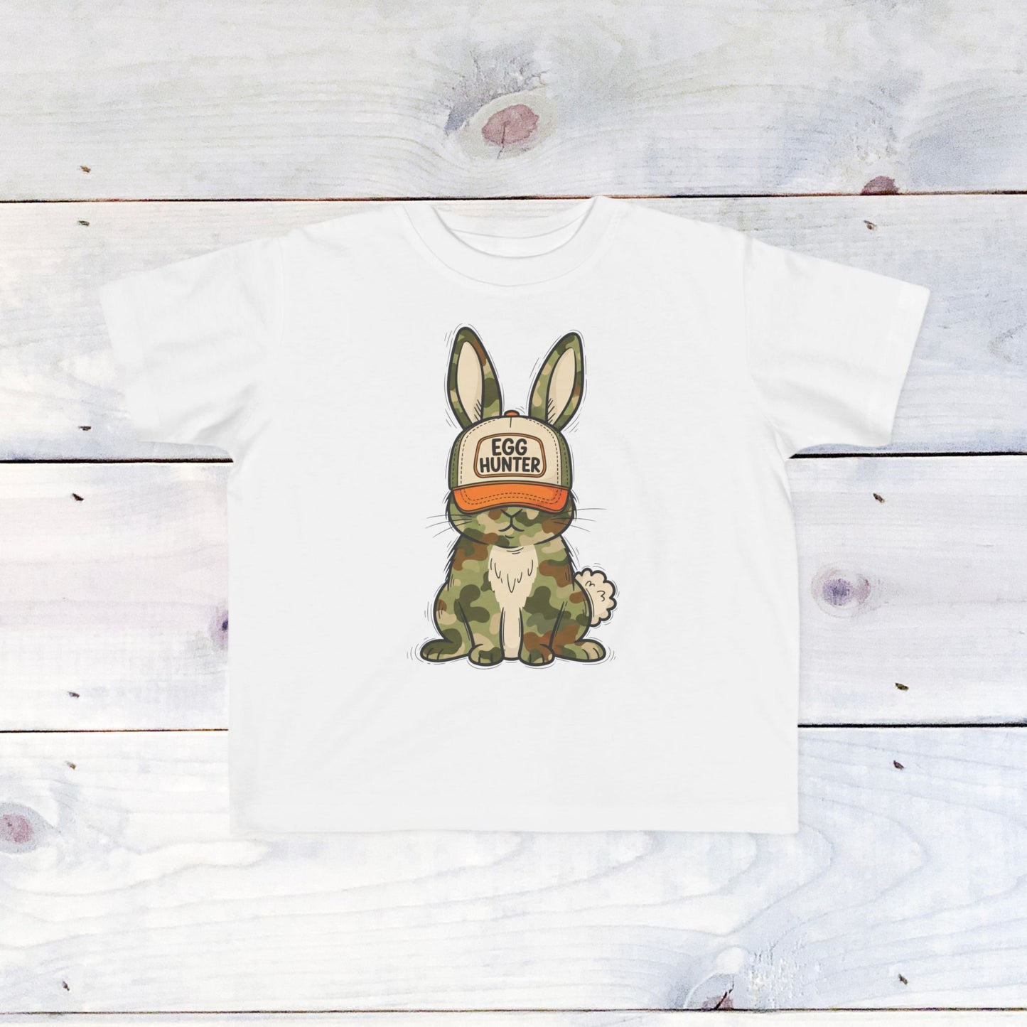 Camo Bunny Toddler Shirt