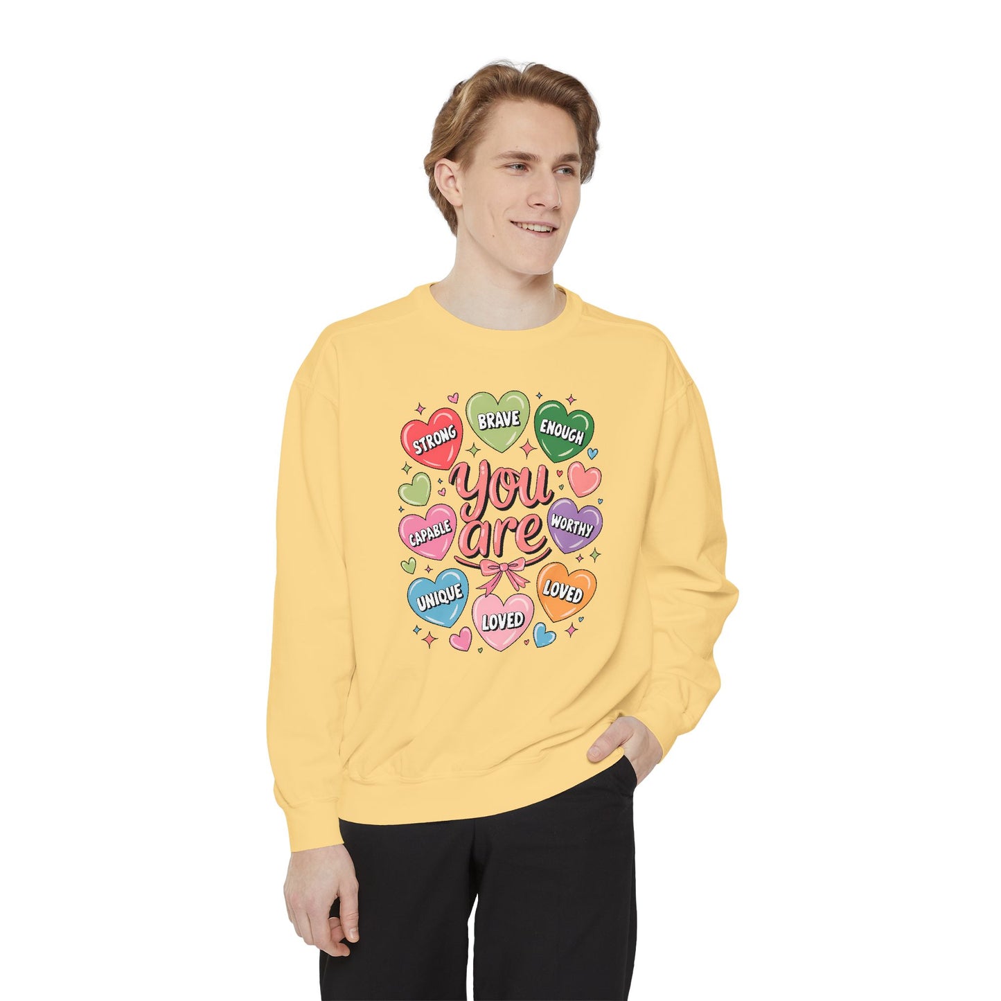 You are Loved Comfort Colors Sweater