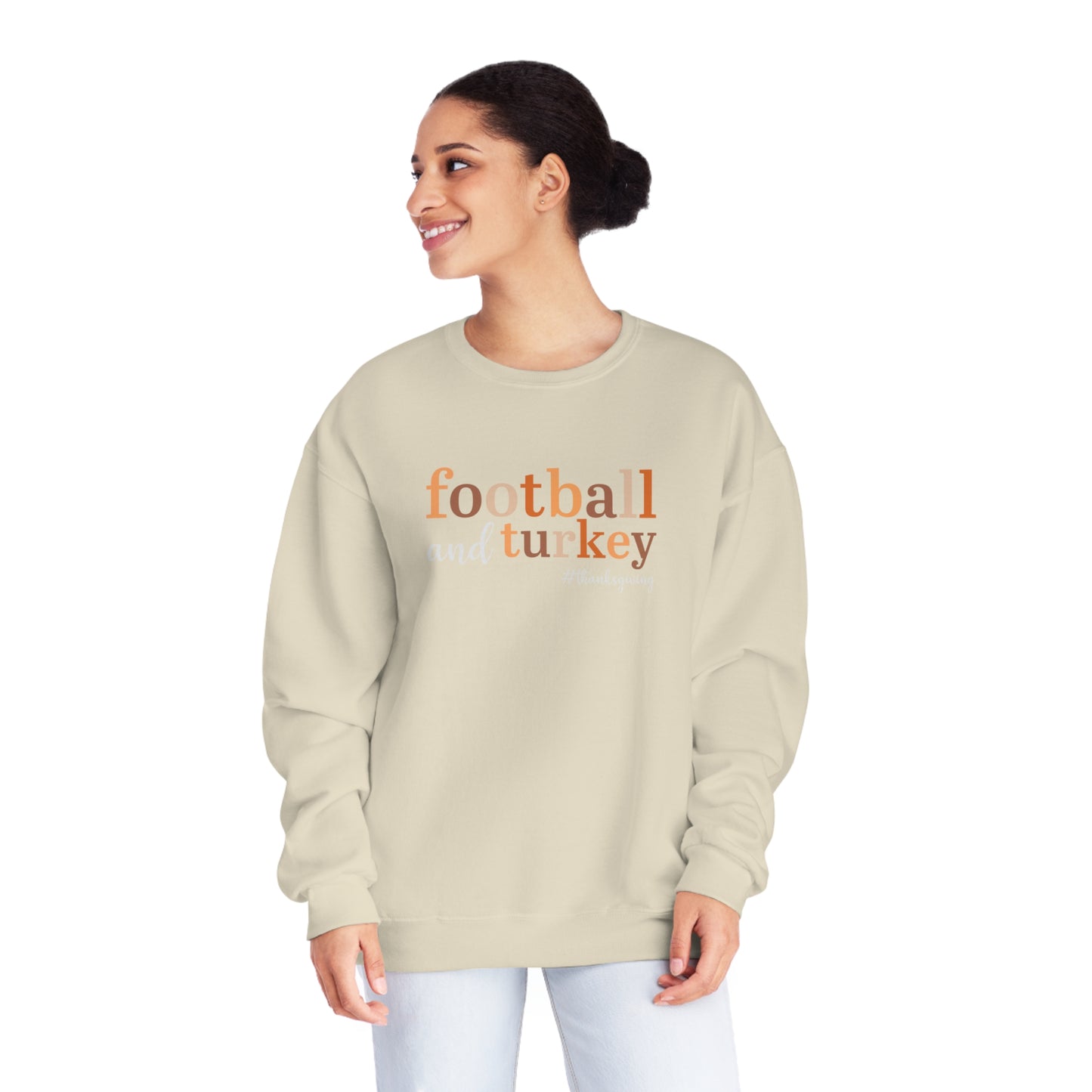 Football & Turkey Sweater