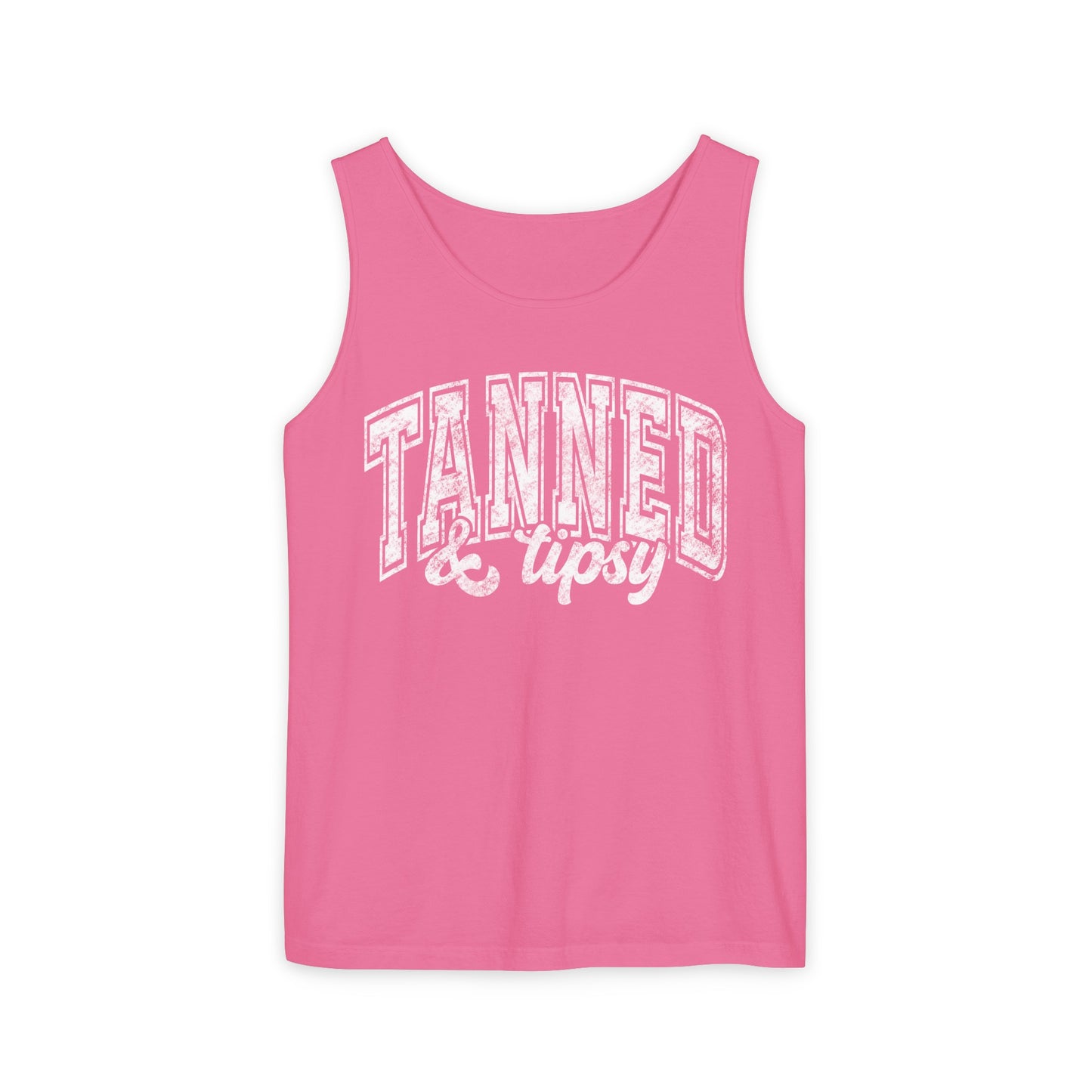 Tanned & Tipsy Comfort Colors Tank