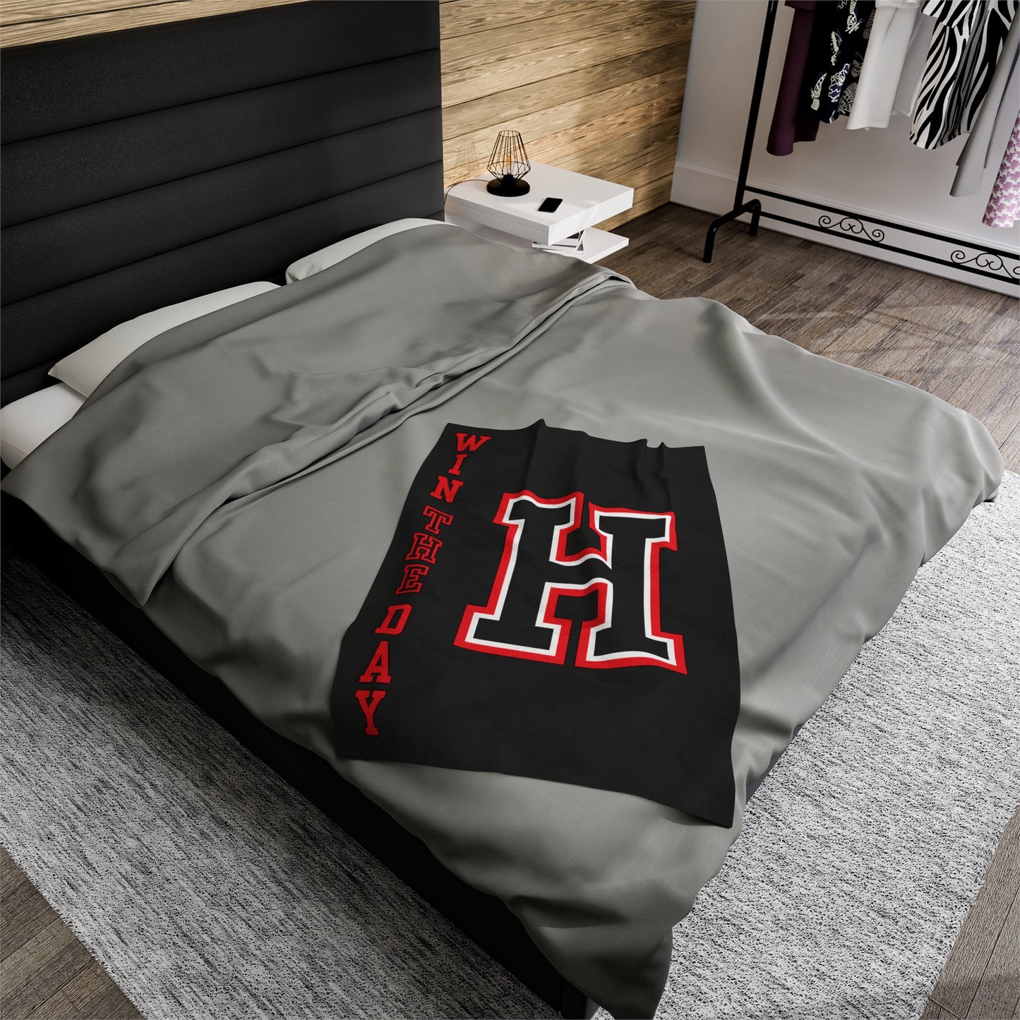 Win the Day Heath Blanket