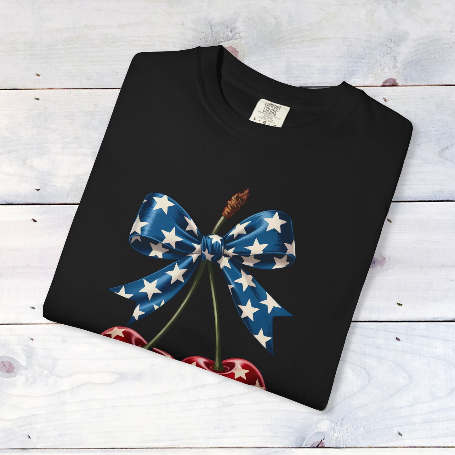 Freedom Cherries Comfort Colors Unisex Shirt