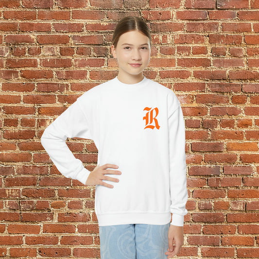 Youth Old School R Front - Fighting Jacket Back Sweater