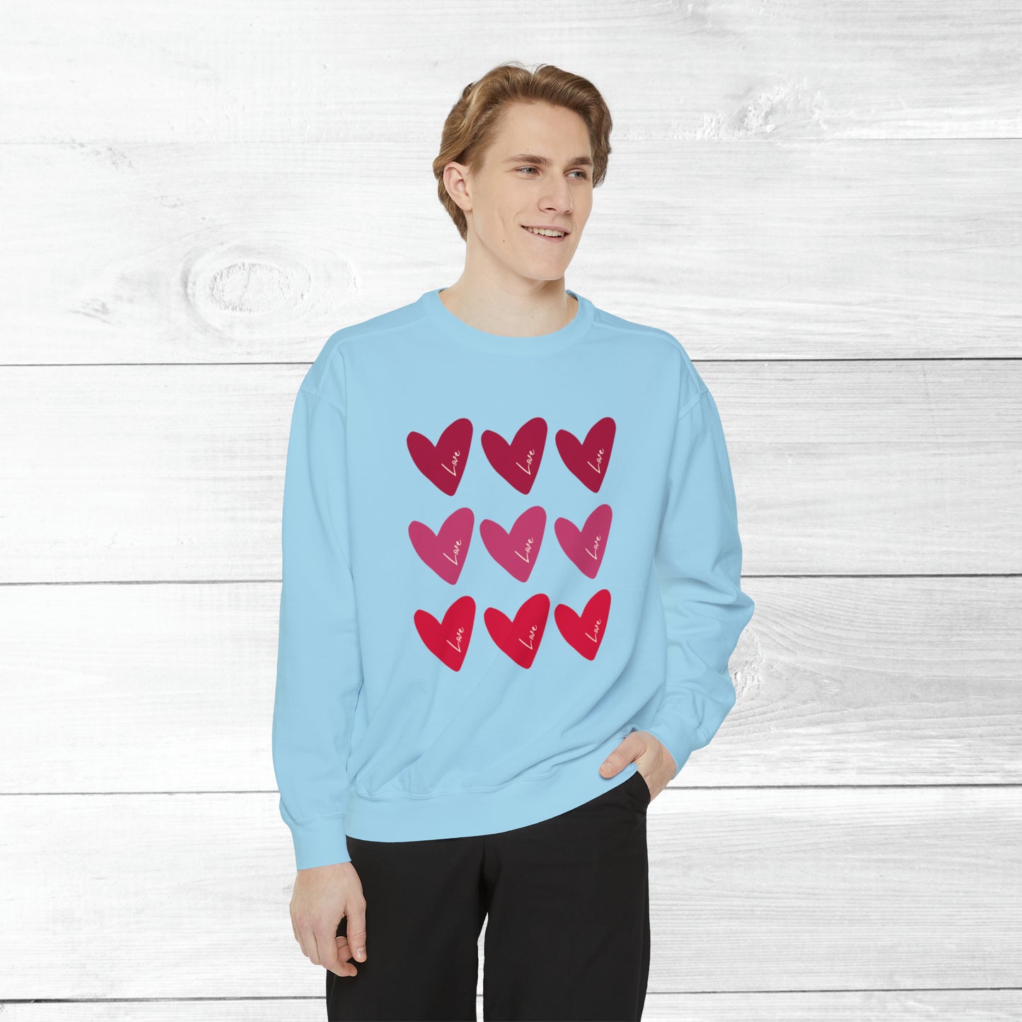 love love love comfort colors sweater
