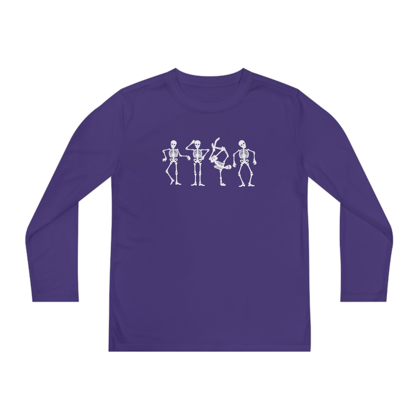 Youth Dancing Skelly Long Sleeve T-Shirt