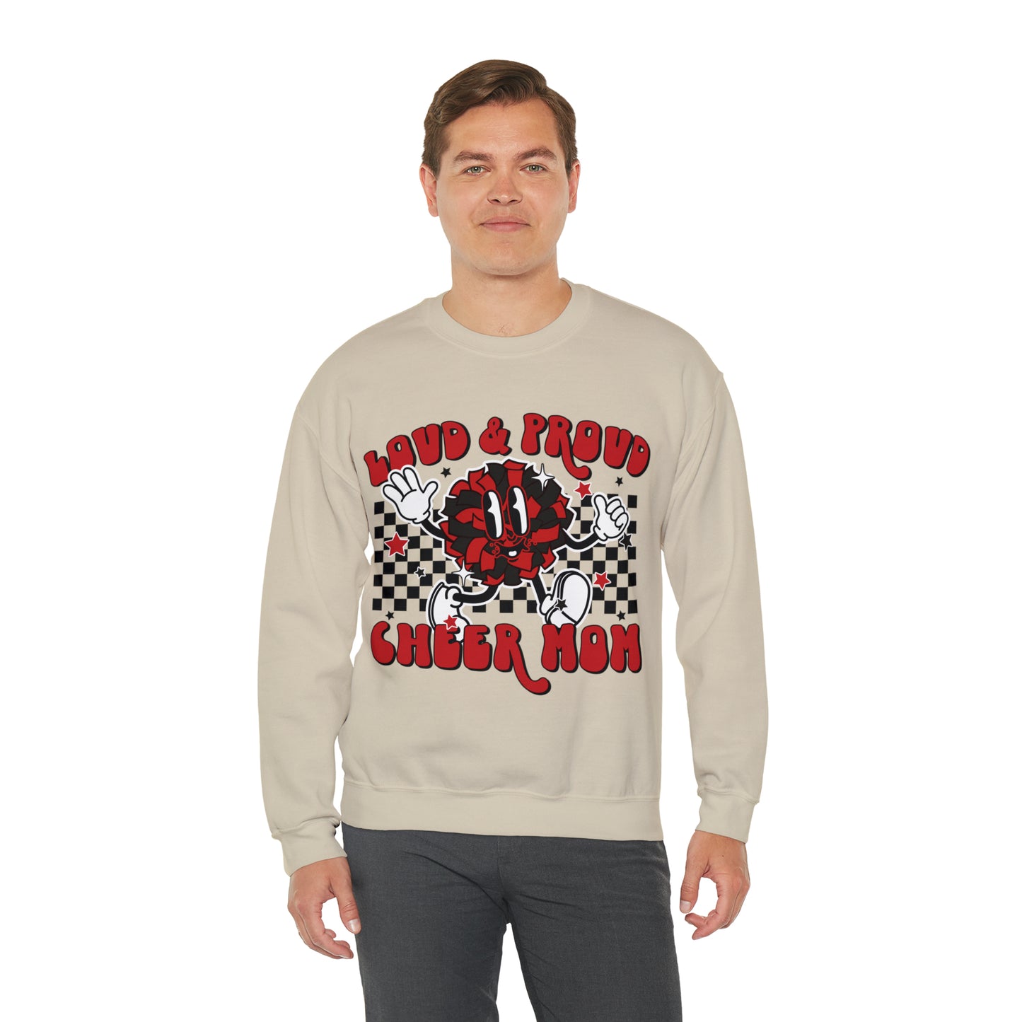 Loud & Proud Cheer Mom Sweater