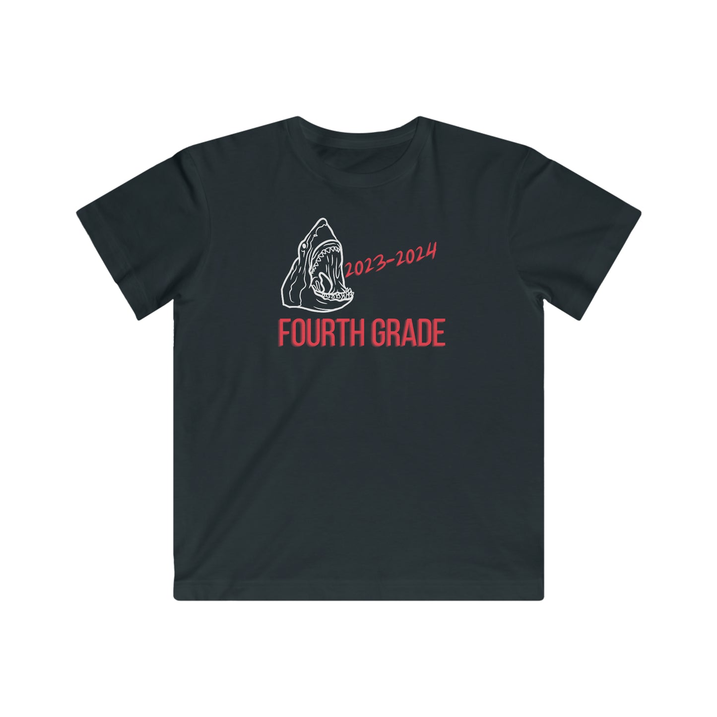 Shark, Fourth Grade First Day 23-24 T-Shirt