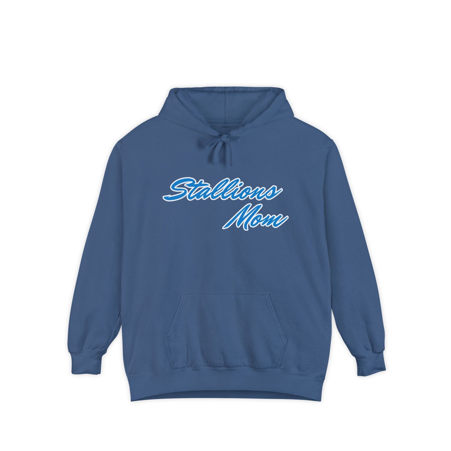 Custom Stallions Mom #7 Florez Comfort Colors Hoodie