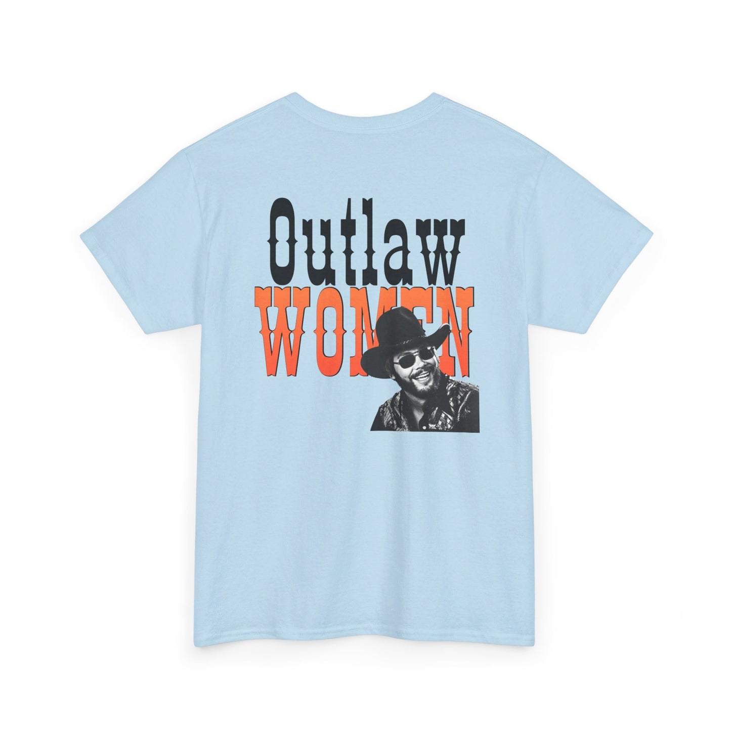Hank Outlaw Women Unisex Cotton Tee
