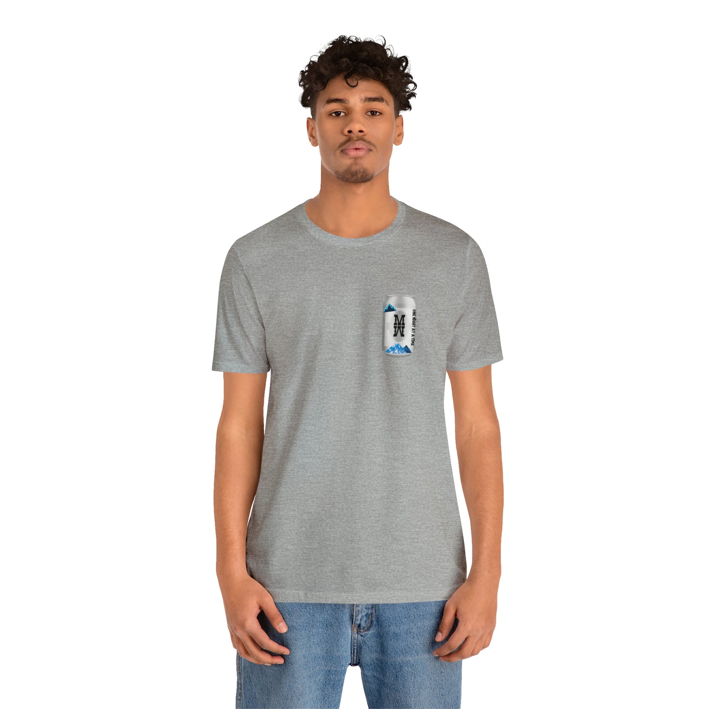 Wallen Tour Shirt - Beer Can Front, Country A$$ Sh*t Back  Unisex T-shirt, White Text