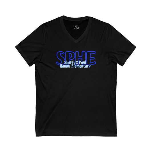 SPHE Unisex V-Neck Tee