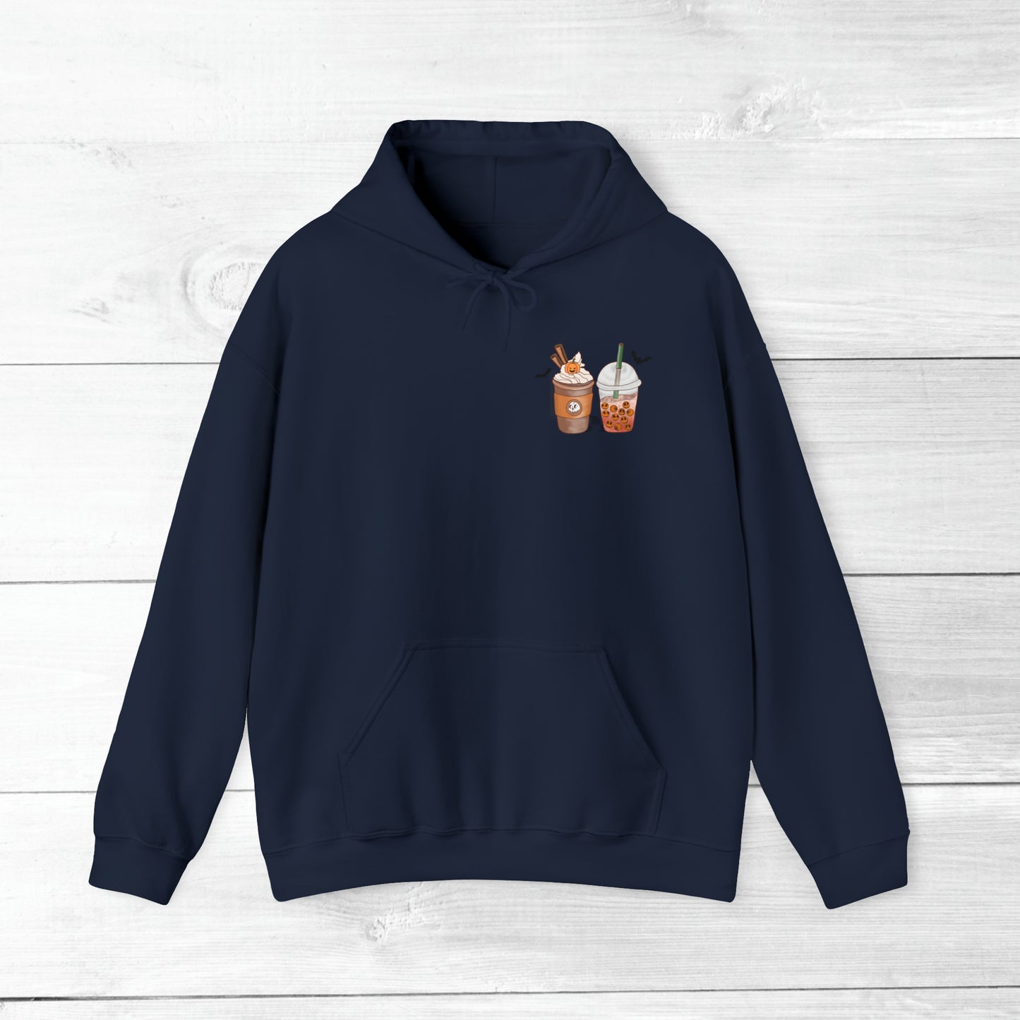 Halloween Coffee Hoodie - Hocus Pocus I need Coffee to Focus Back