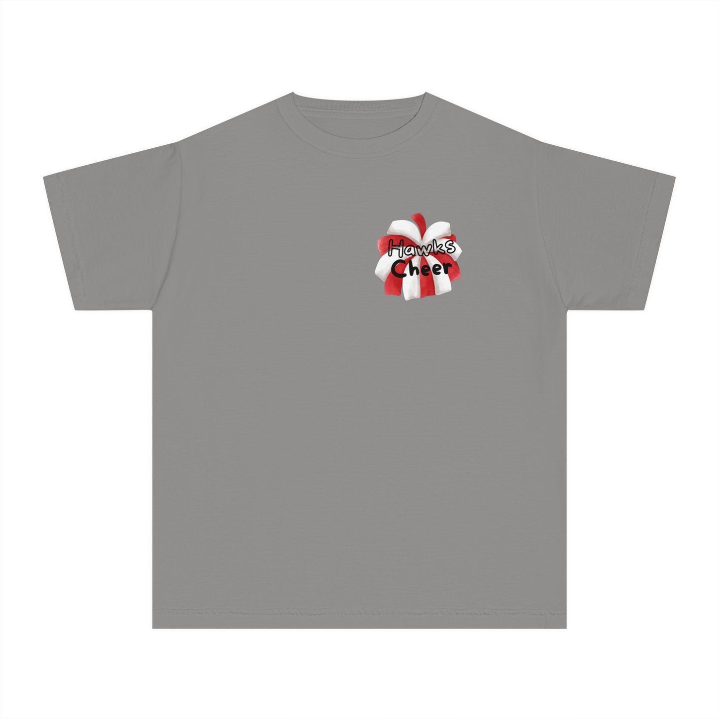 Youth Fun Hawks Cheer Tee