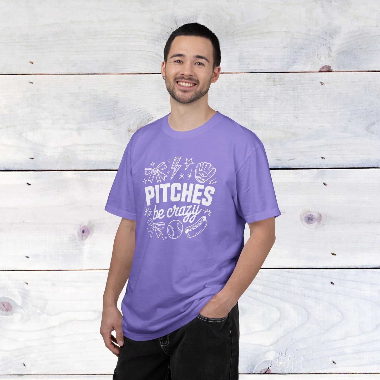 Pitches be Crazy Comfort Colors Unisex Shirt