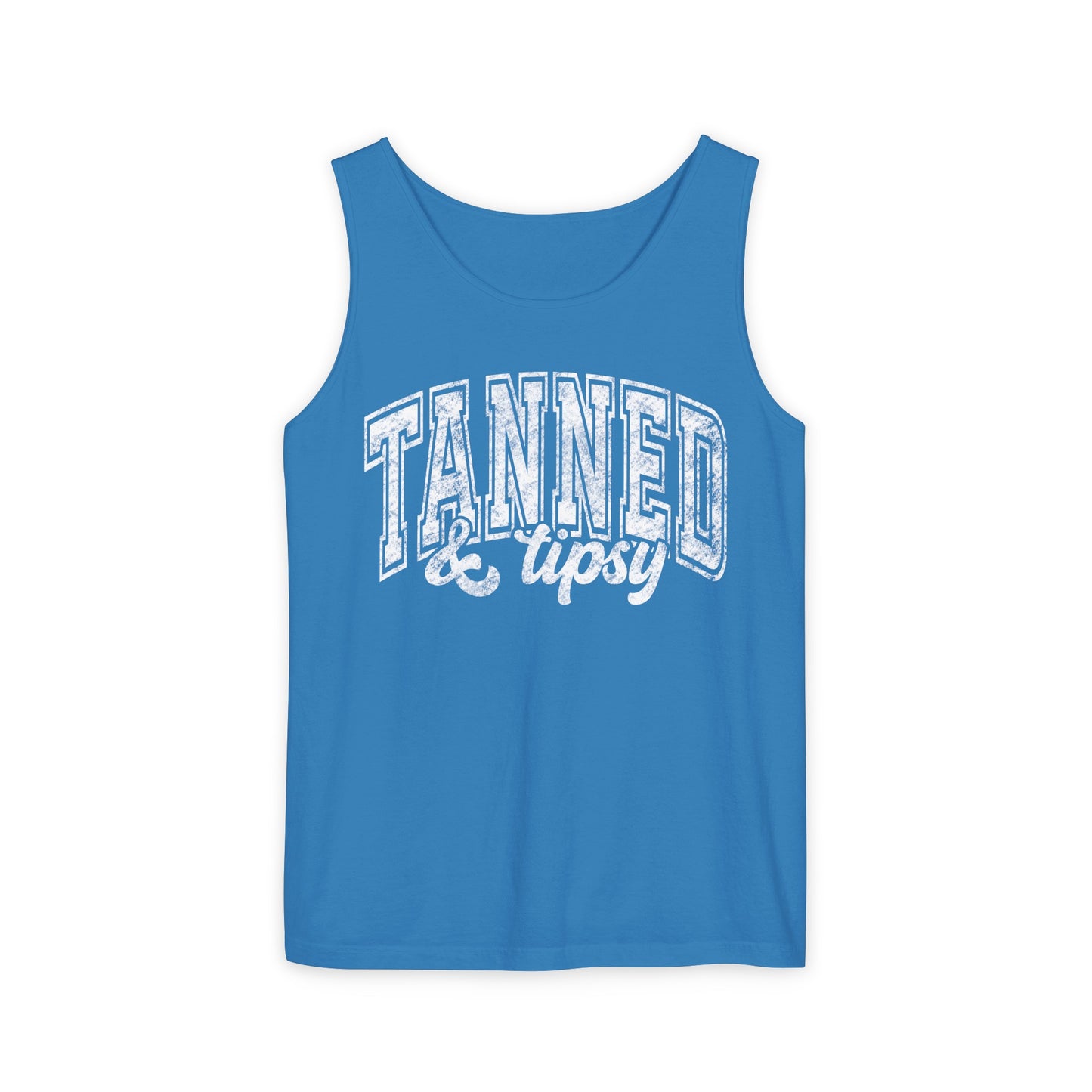 Tanned & Tipsy Comfort Colors Tank
