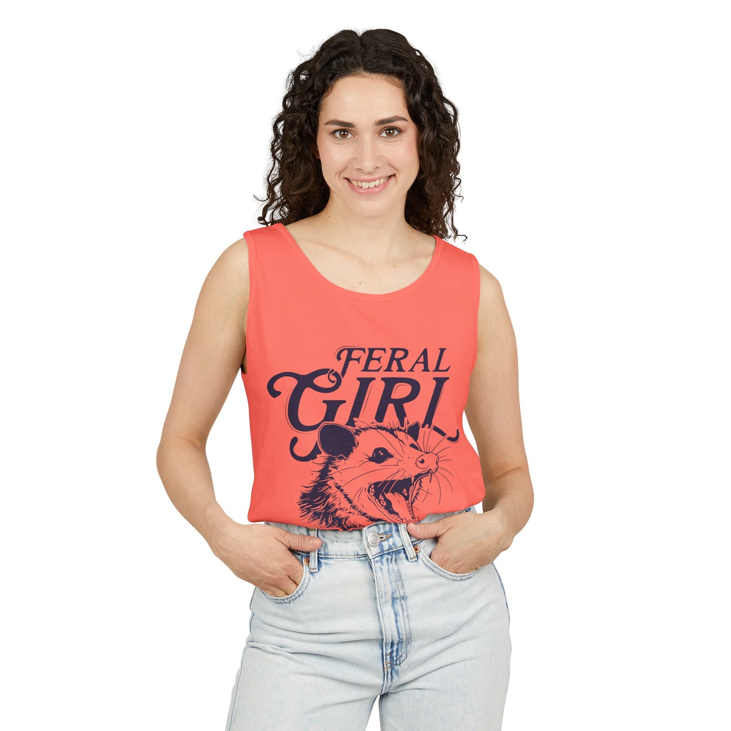 Feral Girl Summer Tank - Comfort Colors