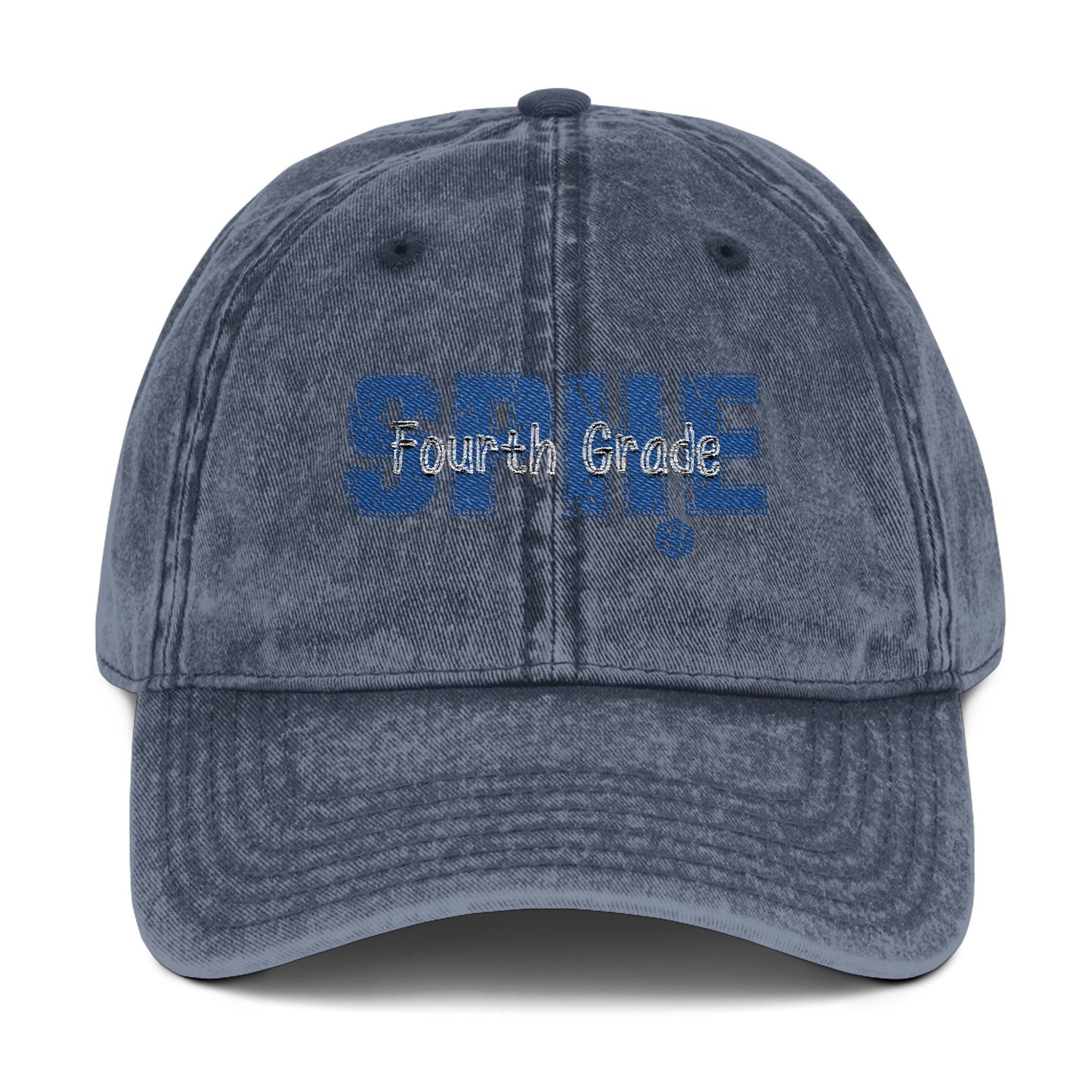 Vintage Fourth Grade Hamm Embroidered Cap