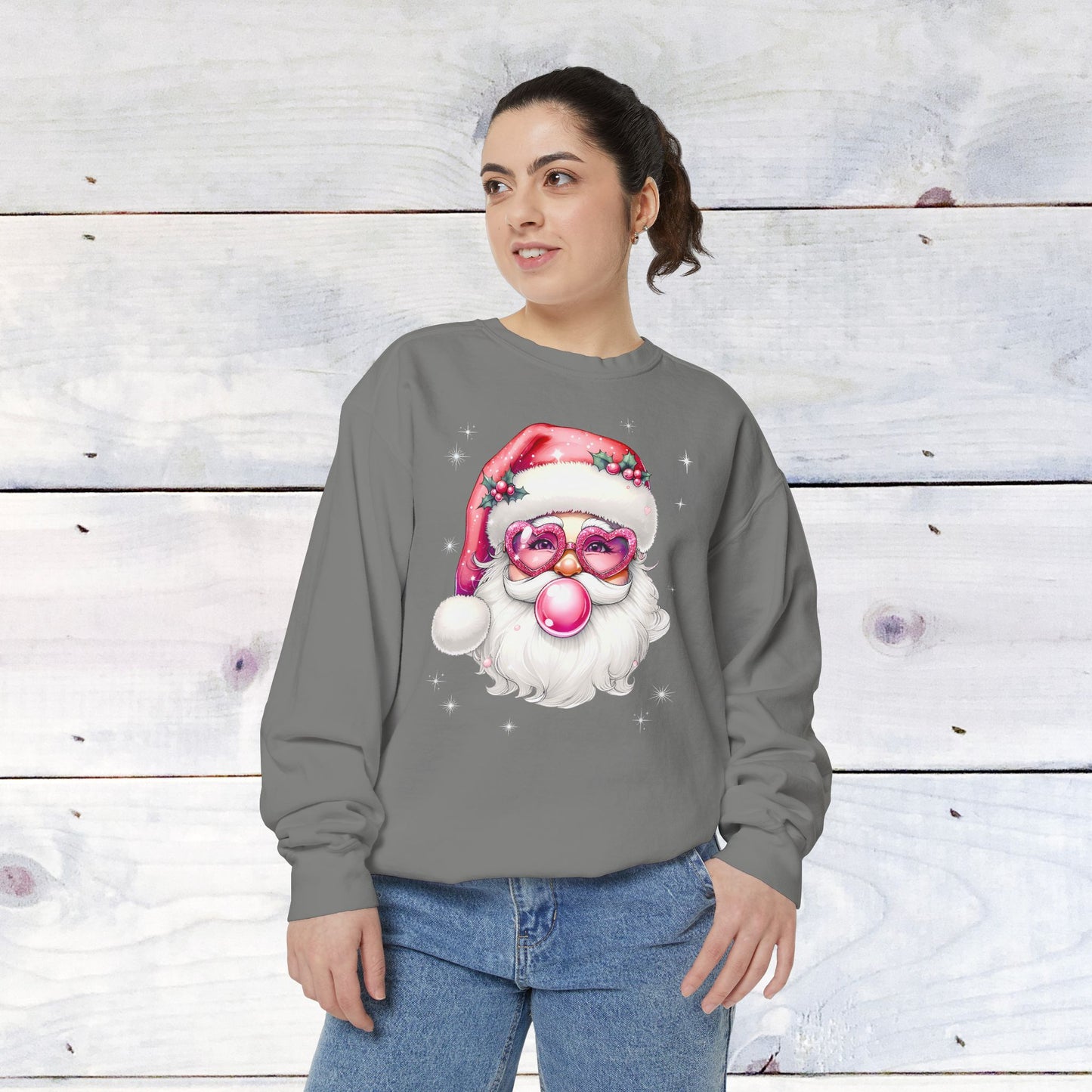 Girly Pop Santa Comfort Colors