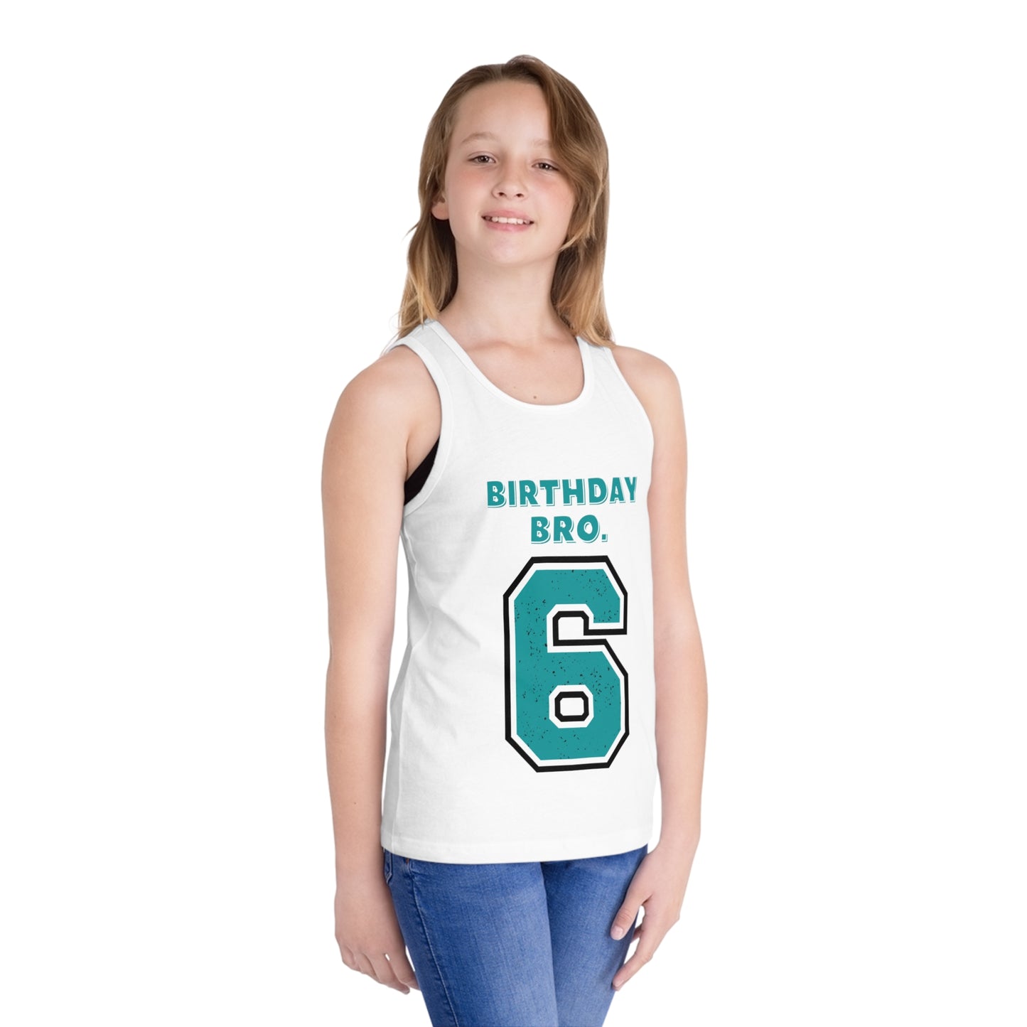 Six Birthday Tank- Custom