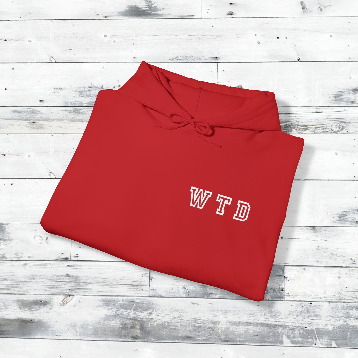 Heath Hawks WTD front Southside Strong back - H Cuff  - Hoodie