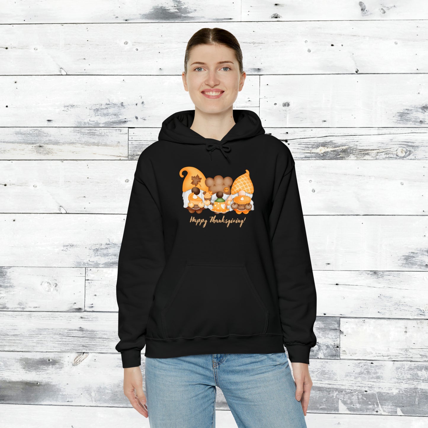 Gnome Happy Thanksgiving Hoodie