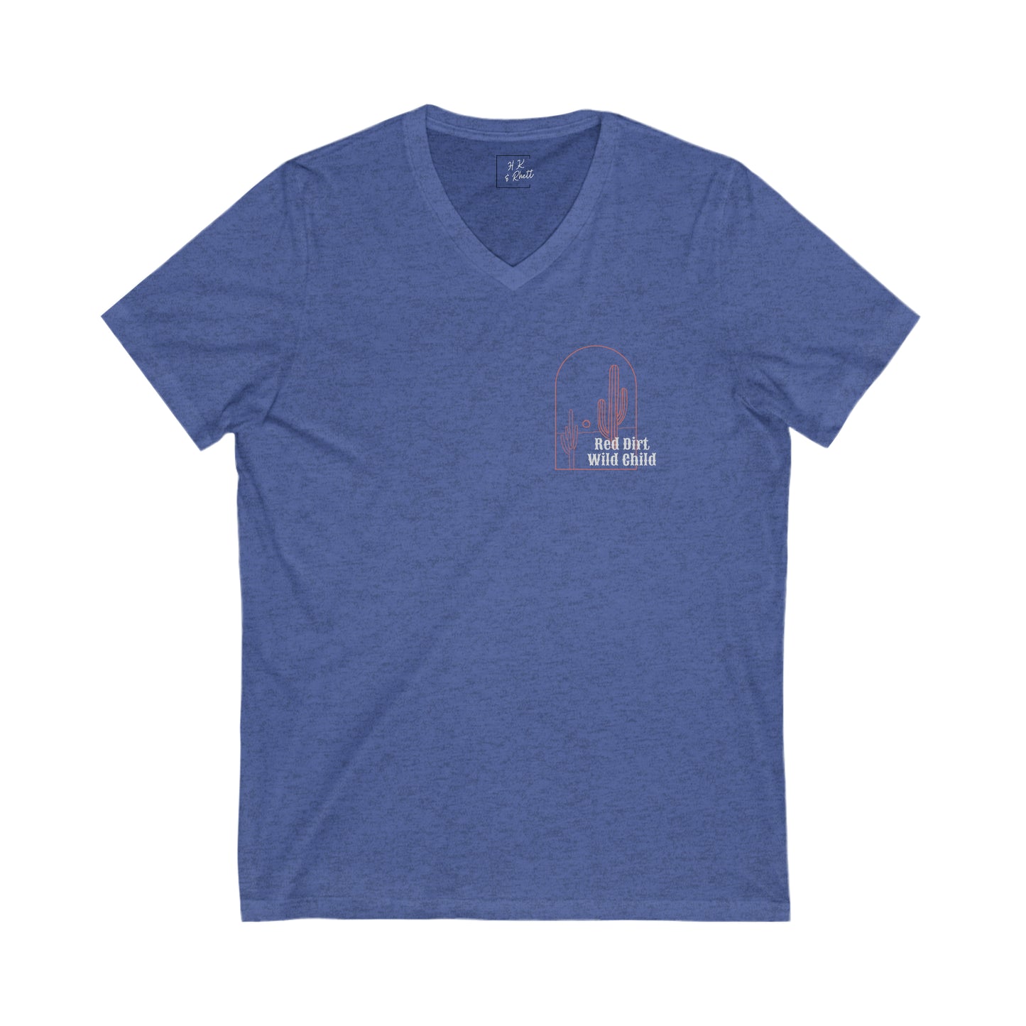 Red Dirt Wild Child V Neck