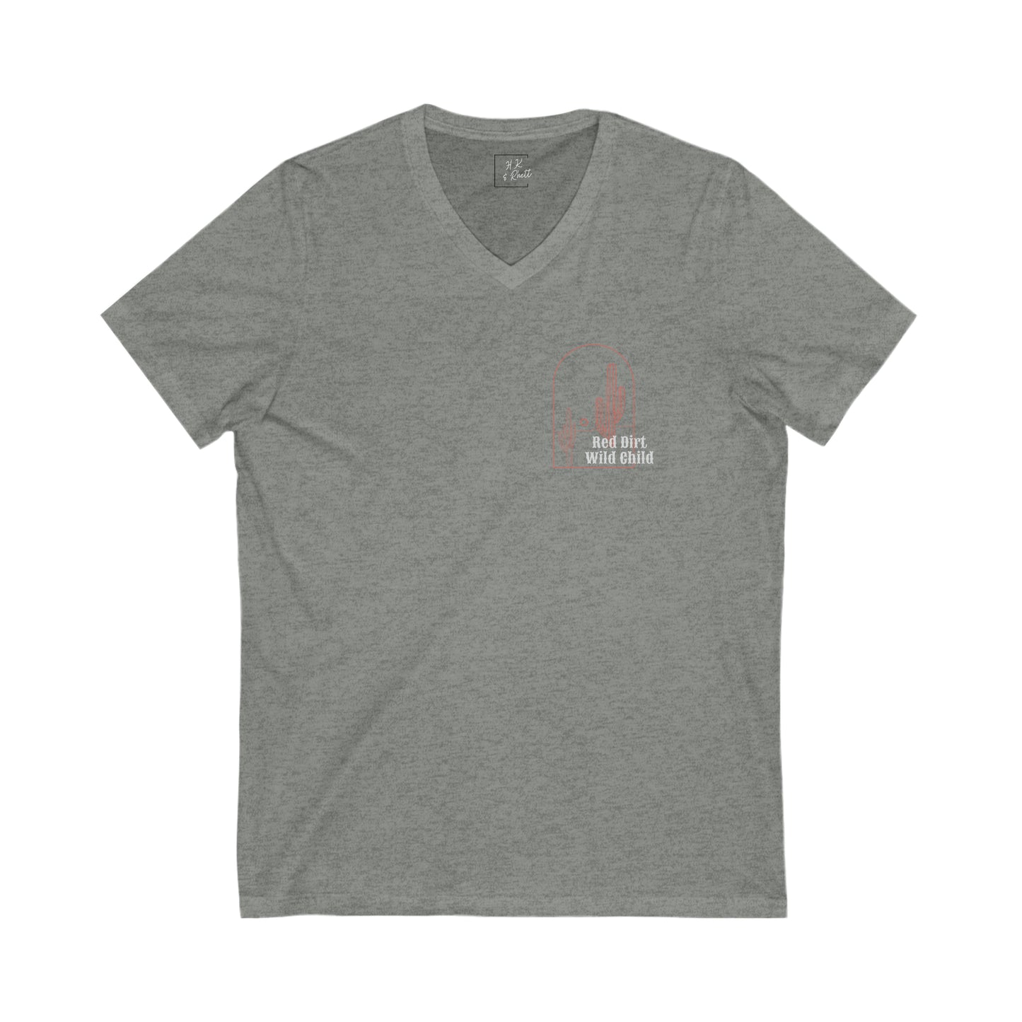 Red Dirt Wild Child V Neck