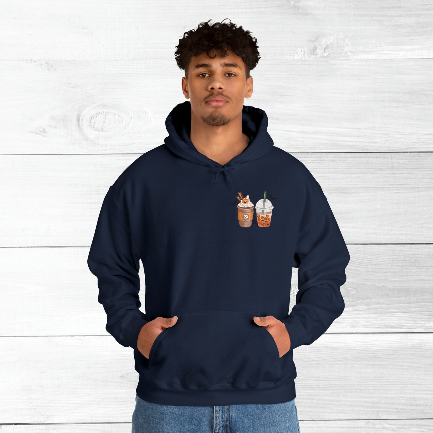 Halloween Coffee Hoodie - Hocus Pocus I need Coffee to Focus Back