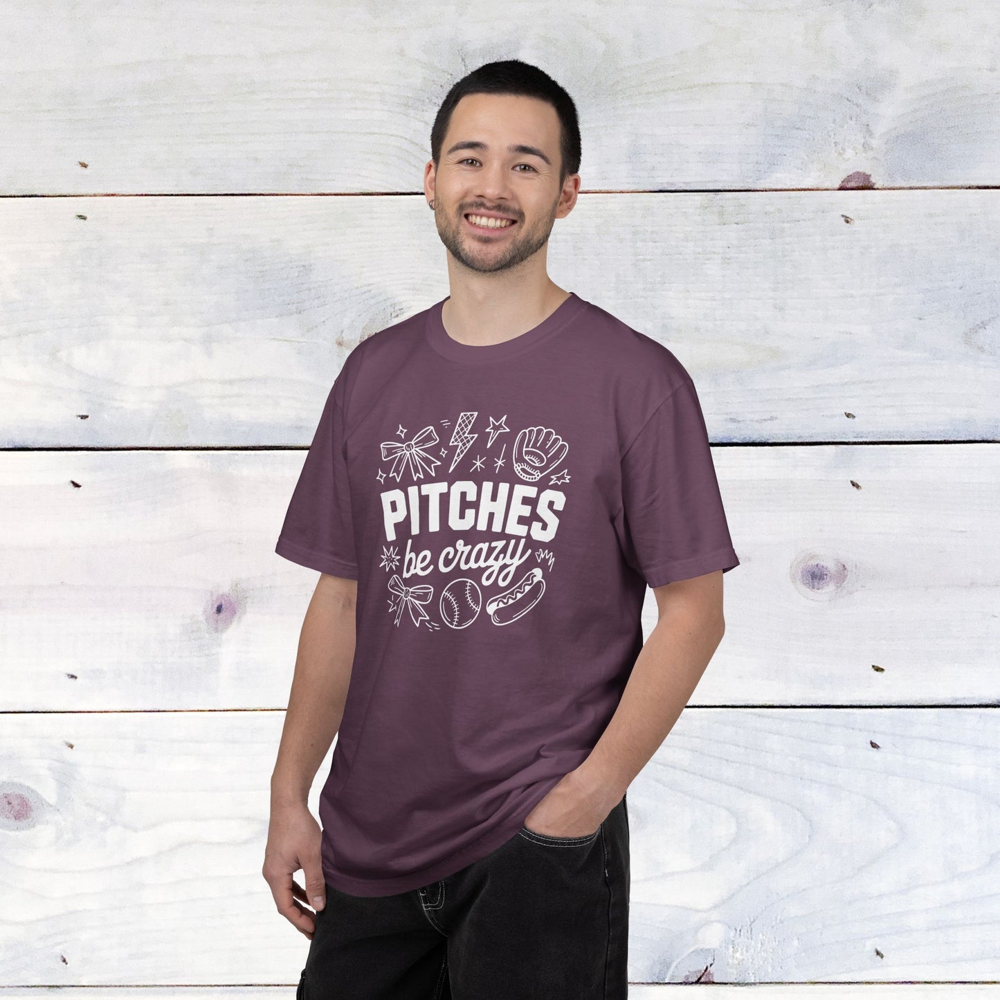 Pitches be Crazy Comfort Colors Unisex Shirt