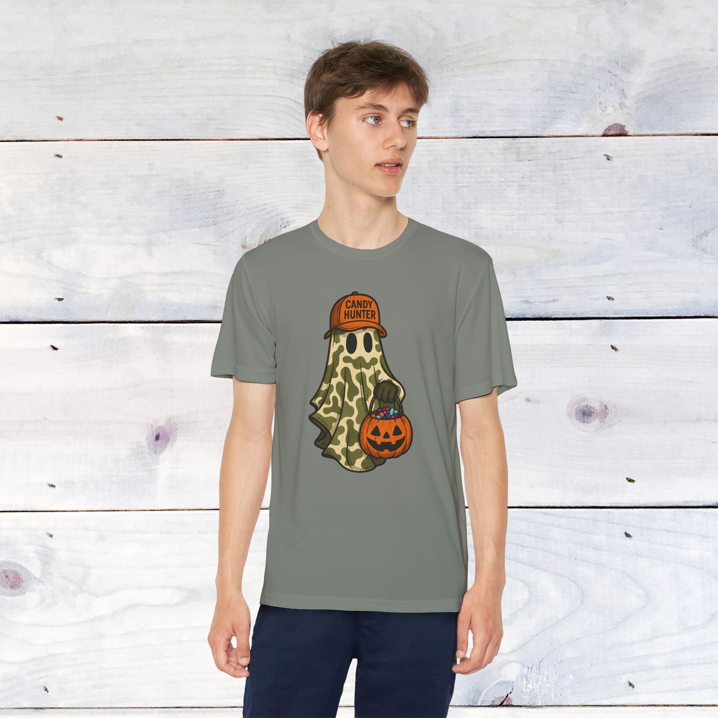 Candy Hunter Youth Sport-Tek Shirt