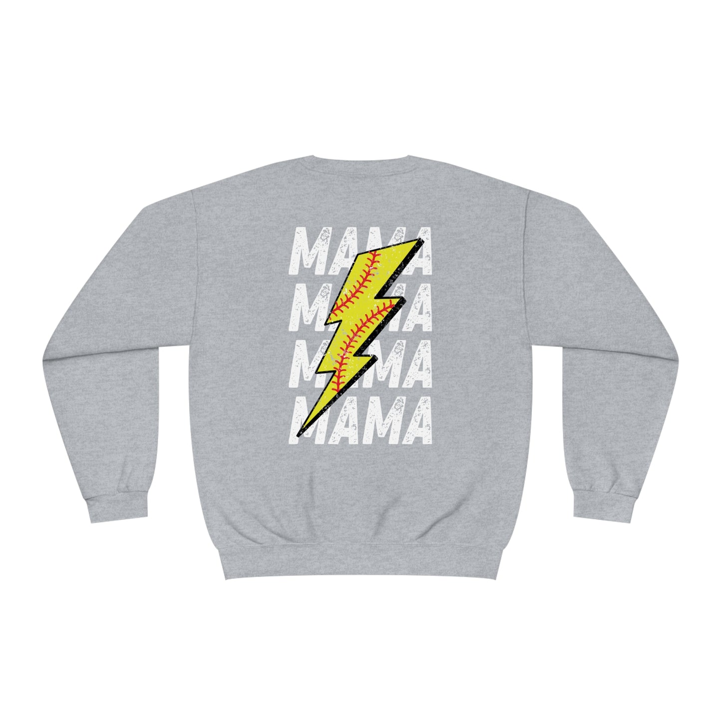 Softball Mama Sweater - White Text