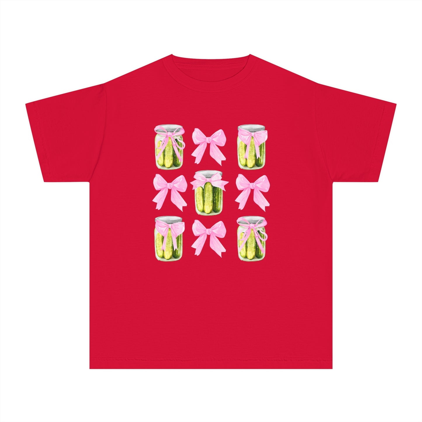 Pickles & Bows Youth Comfort Colors Tee