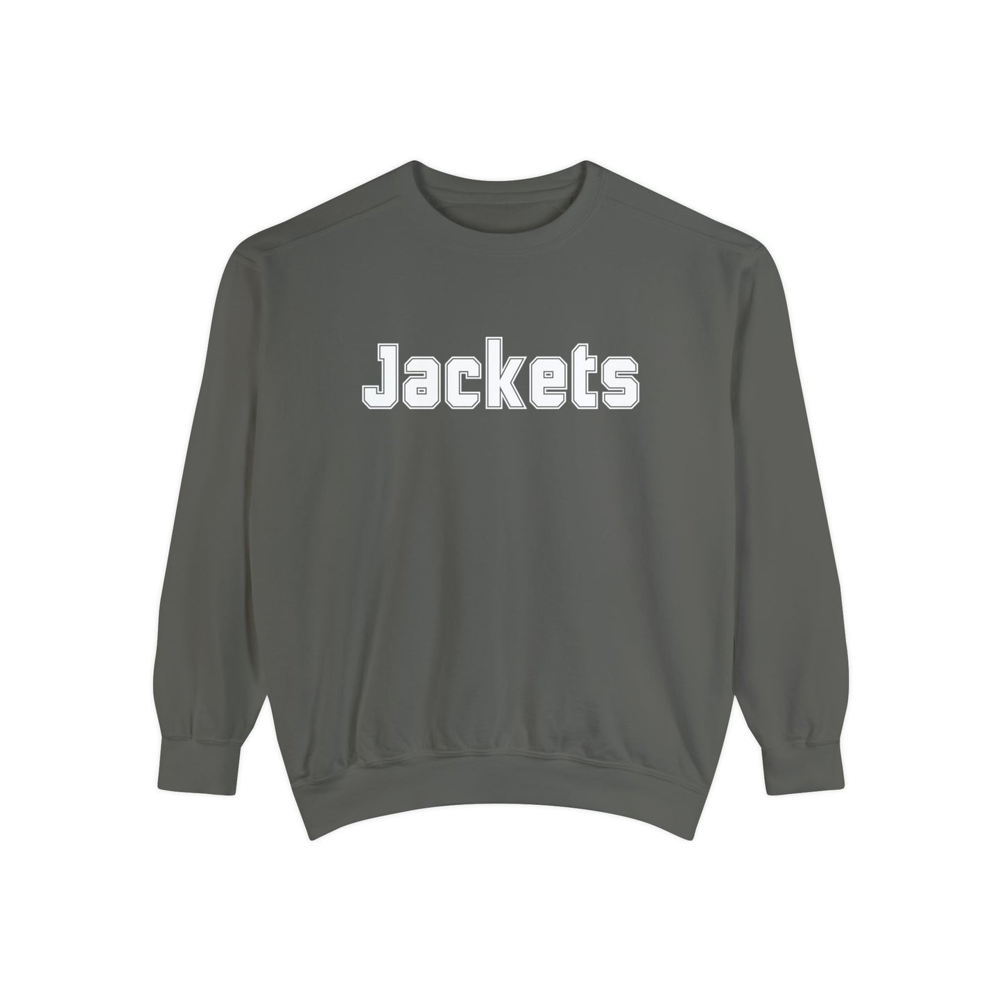 Jackets Varsity White Unisex Garment-Dyed Sweatshirt