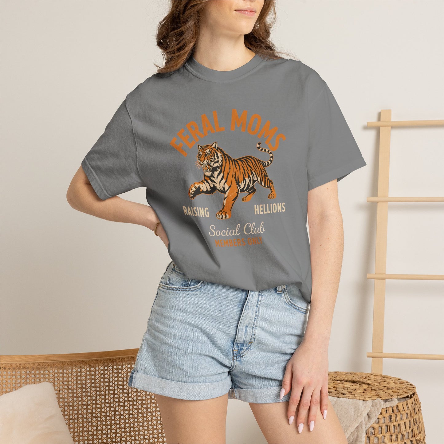 Feral Moms Comfort Colors Unisex Shirt