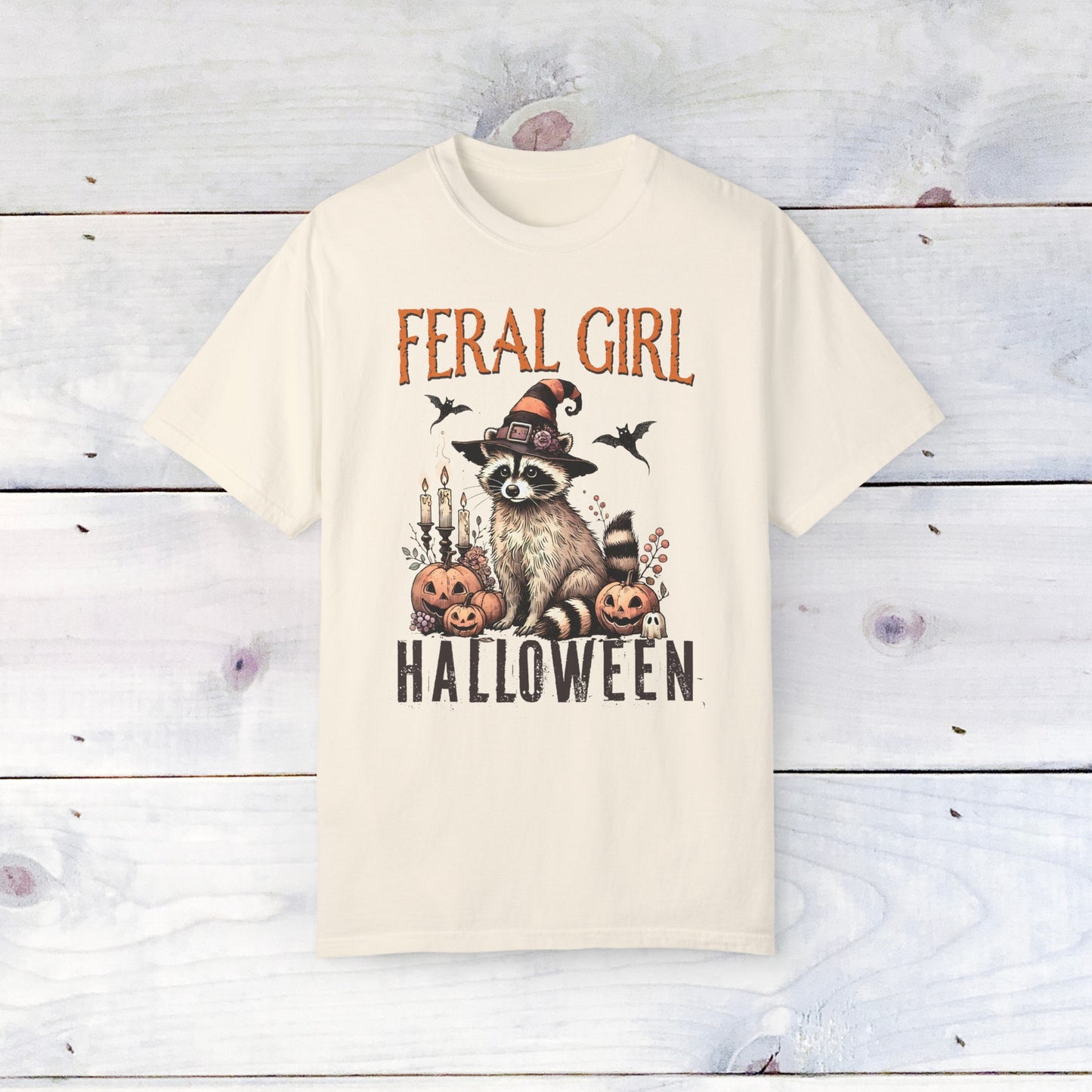 Feral Girl Halloween - Comfort Colors