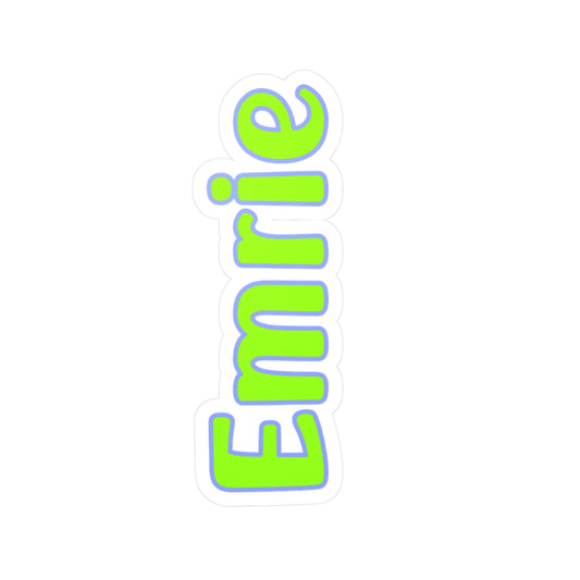 Emrie Vinyl Sticker 2