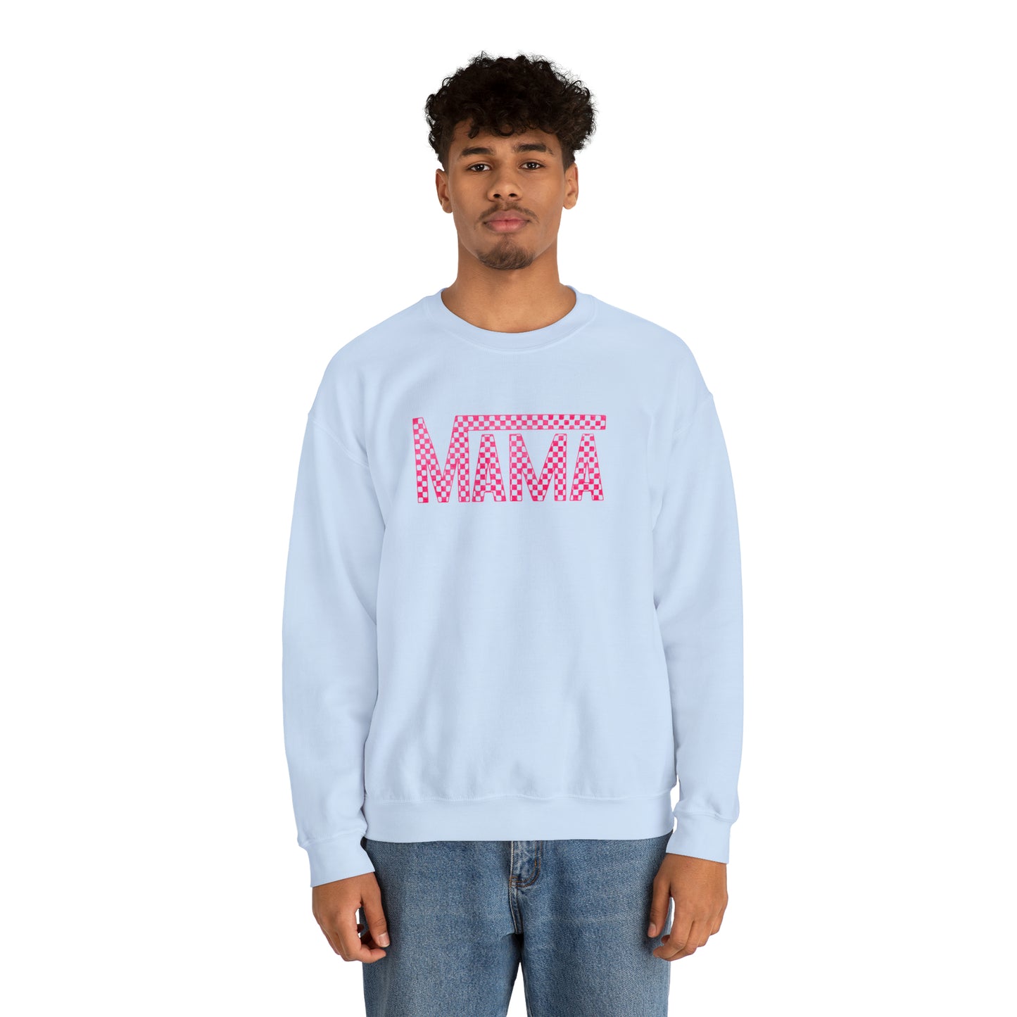 Pink Mama Checkered Sweater