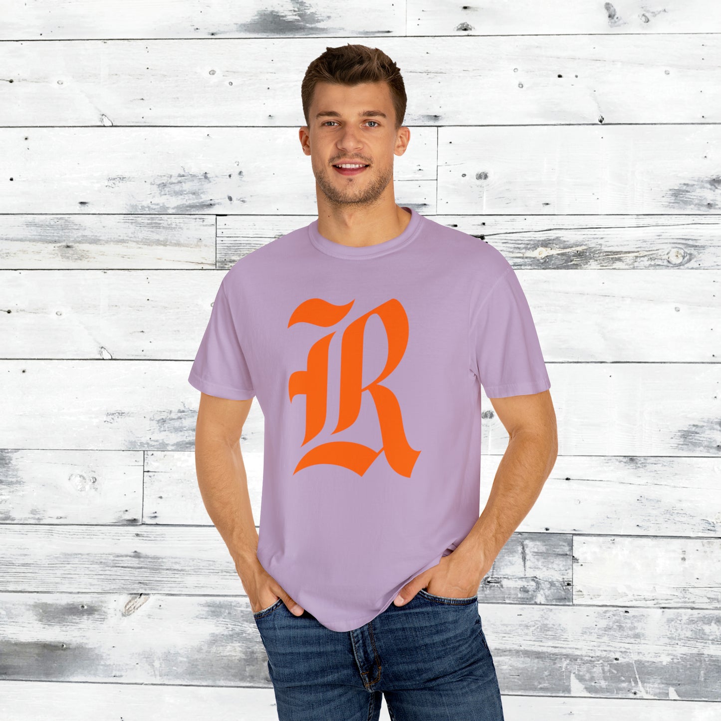 The Original Rockwall R Orange - Comfort Colors T