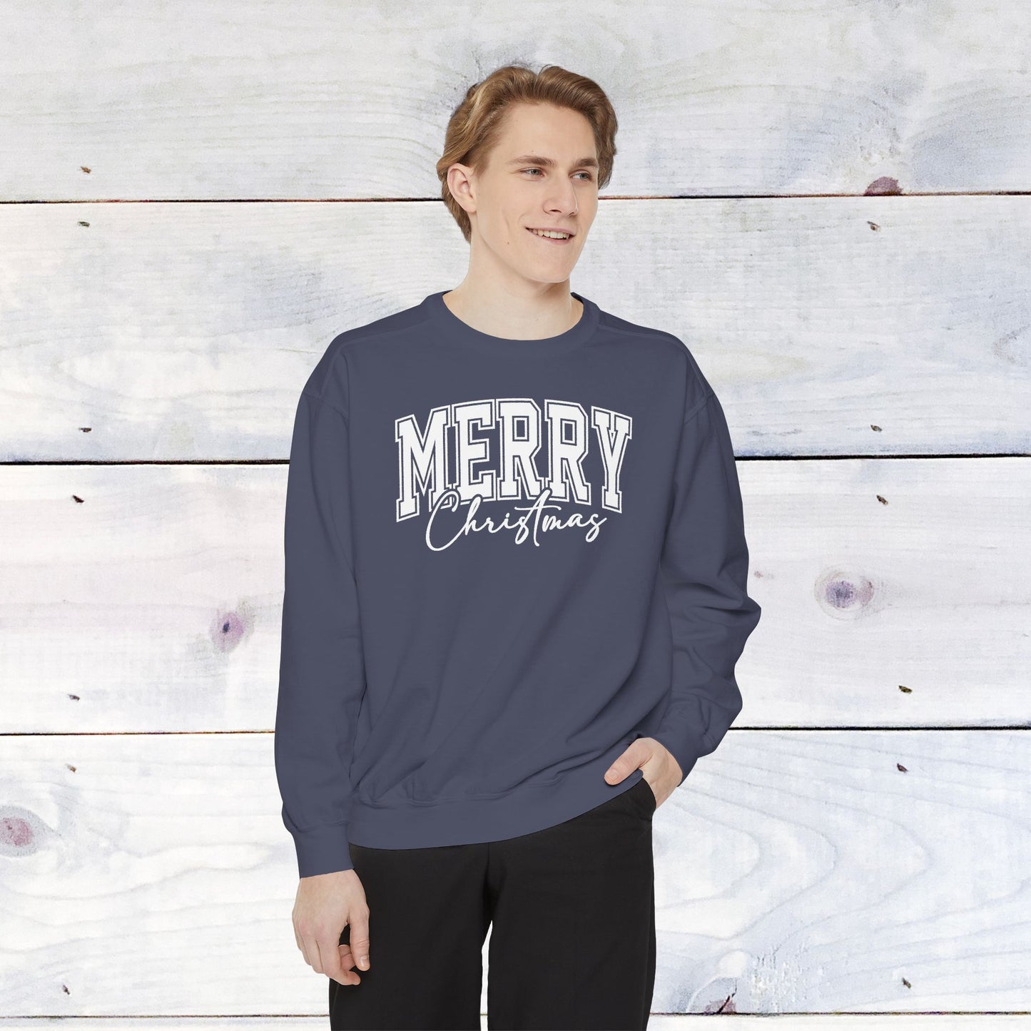 Merry Christmas Comfort Colors Sweater