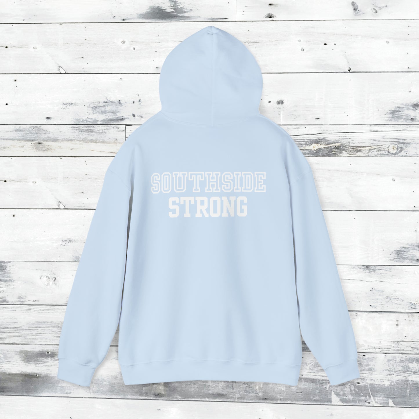 Heath Hawks - Southside Strong back Hoodie