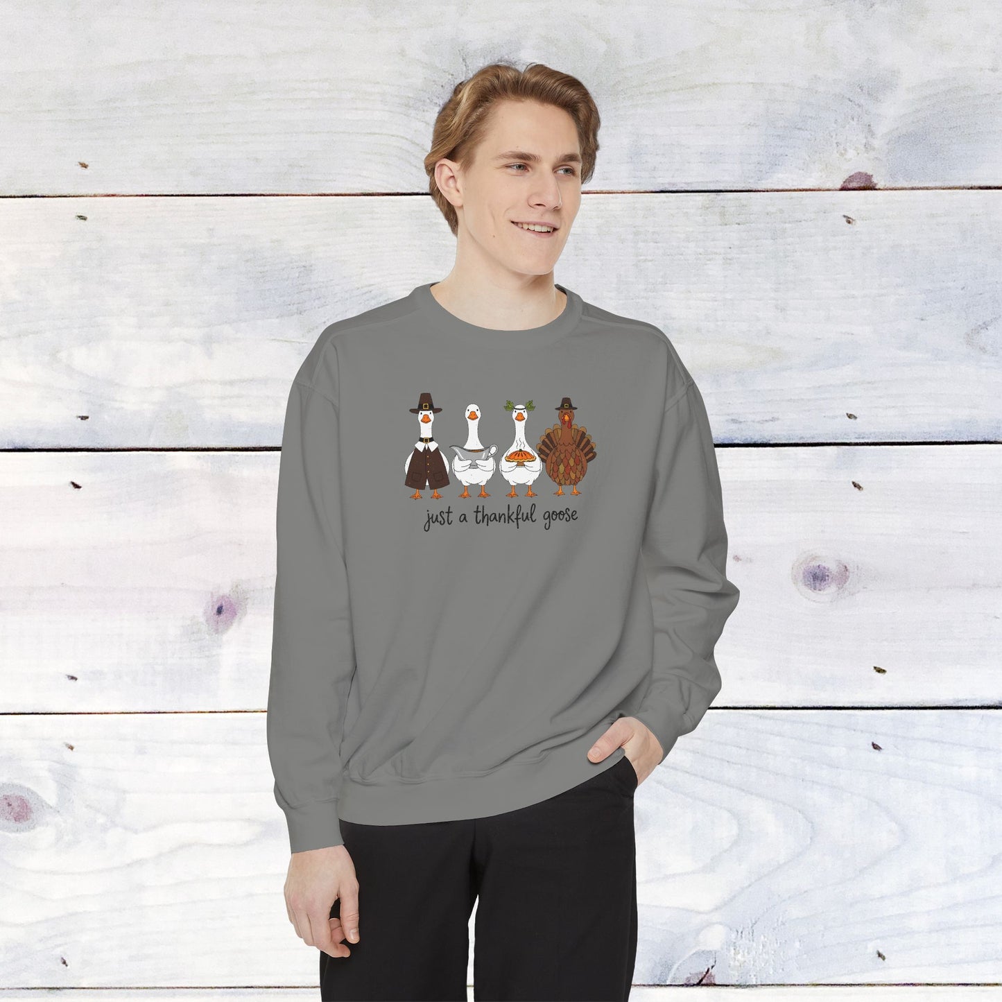 Thankful Goose Comfort Colors Sweatshirt
