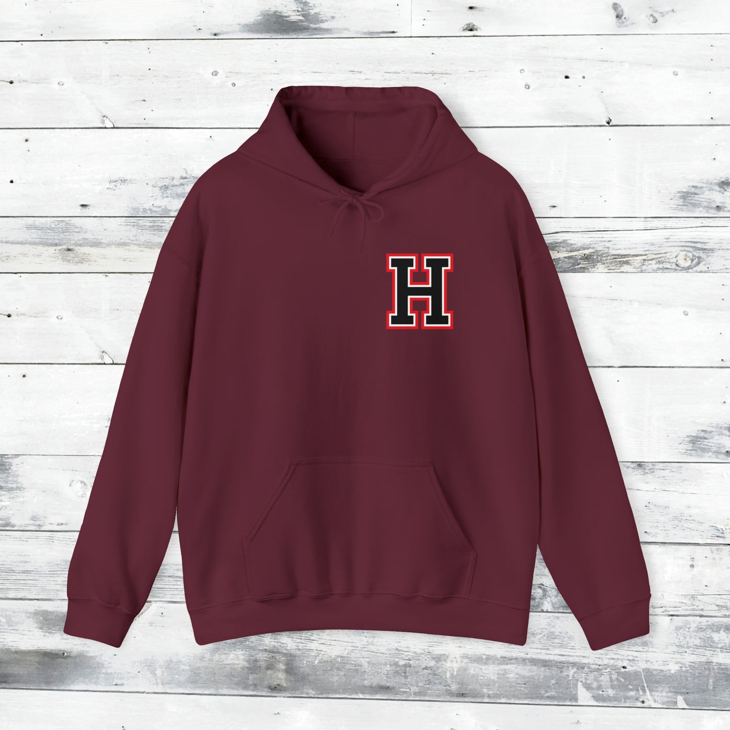 Heath Hawks - Southside Strong back Hoodie
