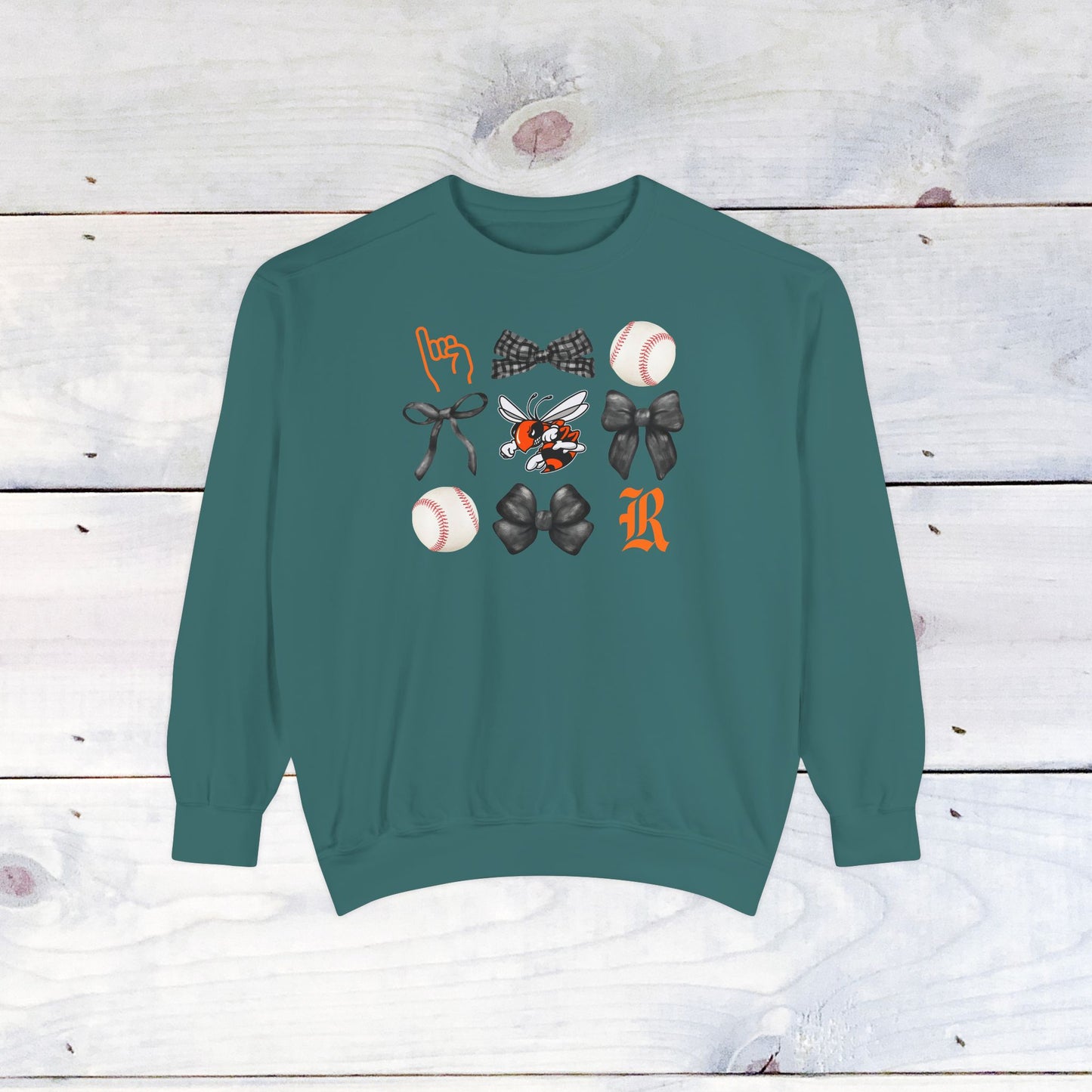 The GRID Rockwall Baseball Comfort Colors Sweater