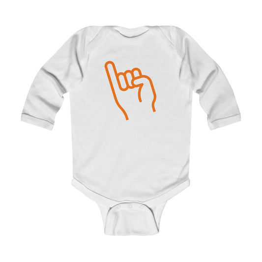 Stingers Up Long Sleeve Onesie