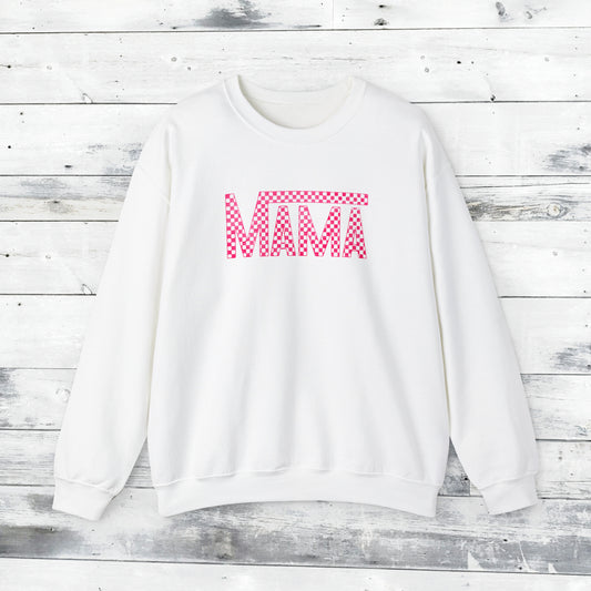 Pink Mama Checkered Sweater