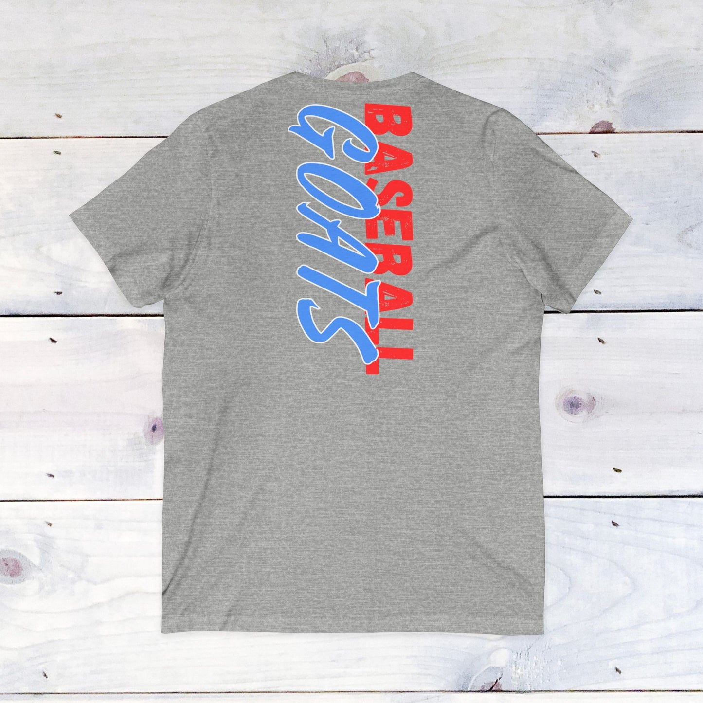 Goats Baseball Unisex V-Neck Tee