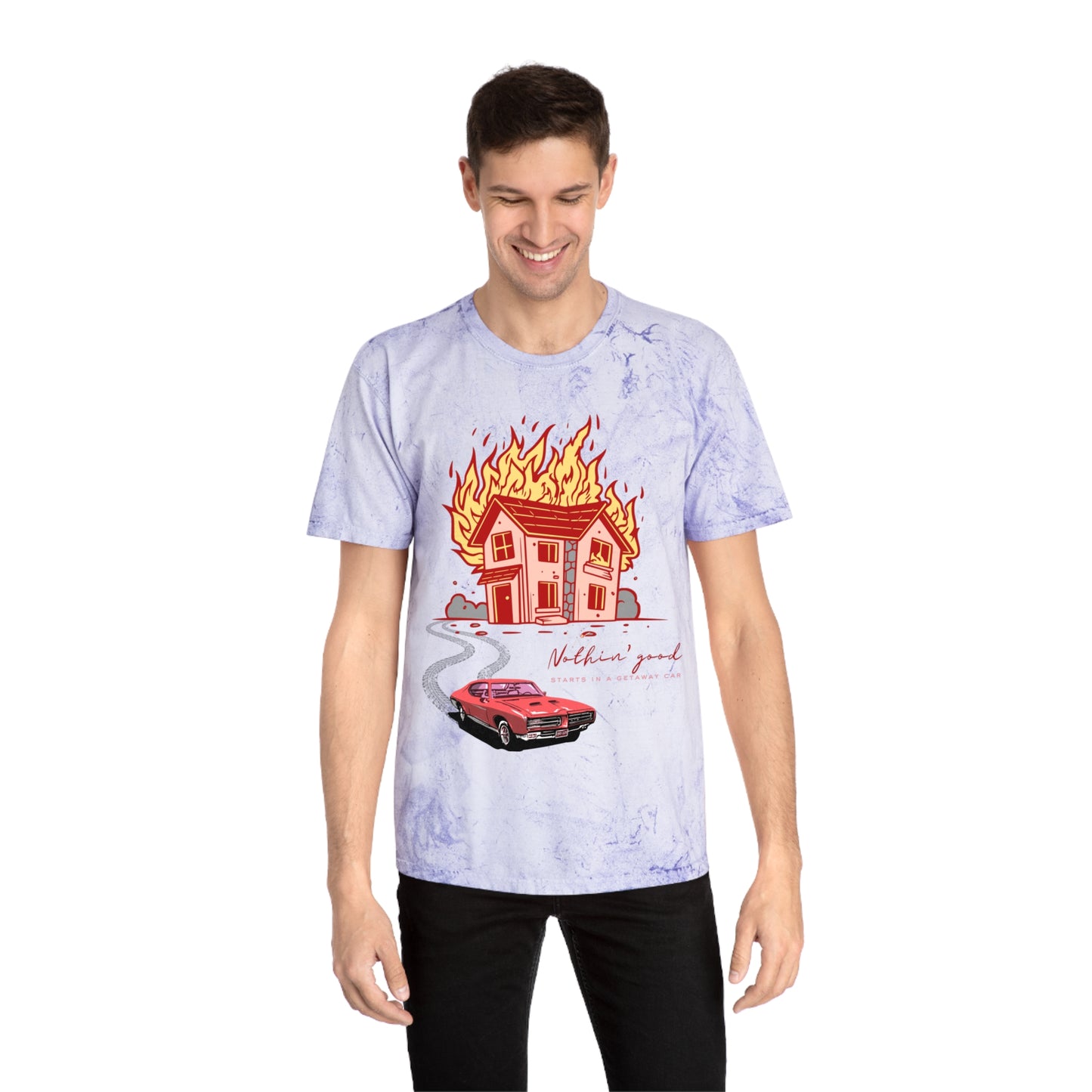 House on Fire, Getaway Car - Comfort Colors Shirt